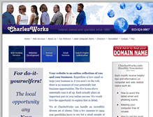 Tablet Screenshot of charlesworks.net